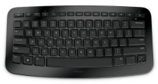 Клавиатура беспроводная Microsoft Arc черный USB беспроводная Multimedia