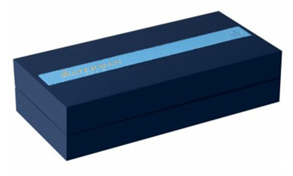 Ручка перьевая WATERMAN Hemisphere (1904598) Blue CT (F) чернила: голубой перо нержавеющая сталь