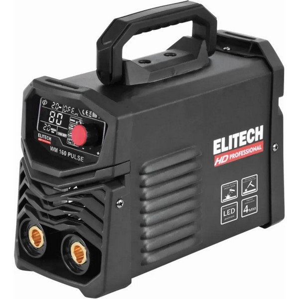 Сварочный аппарат Elitech WM 160 Pulse инвертор 204464